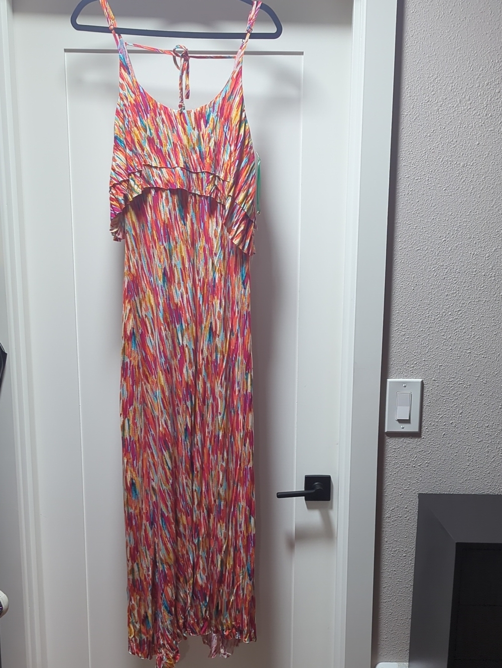 Mimi Chica Multicolor Printed Maxi Dress